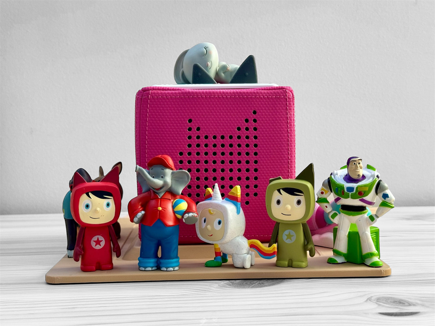 Square Plate Shelf (Magnetic) for Tonie Box 1