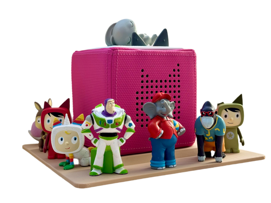 Square Plate Shelf (Magnetic) for Tonie Box 1