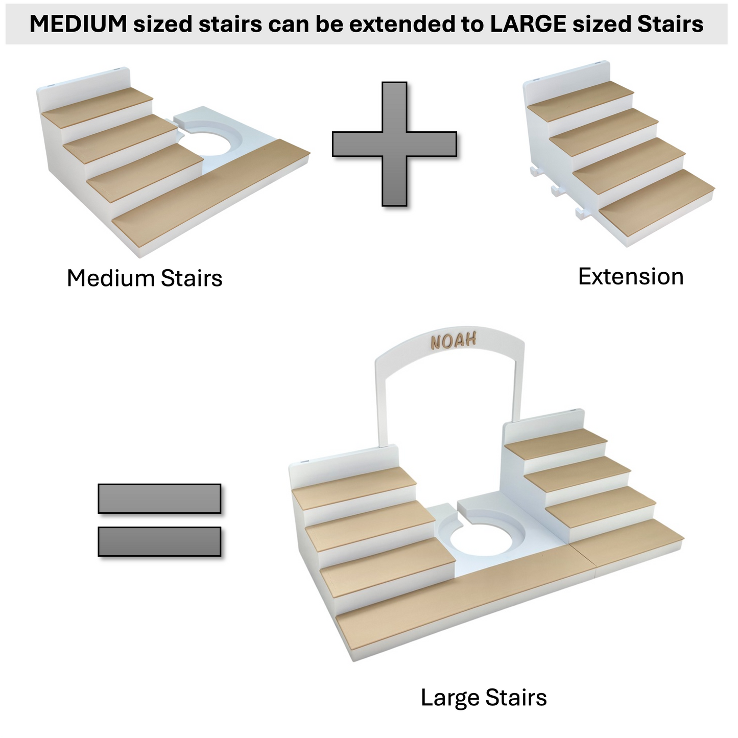 Extension for Medium Stairs Shelf (Toniebox 1)